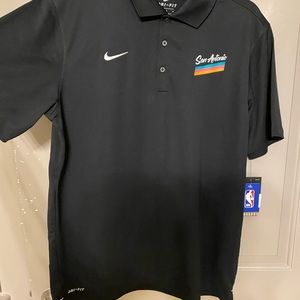 Official San Antonio Spurs Nike Dri-Fit Polo